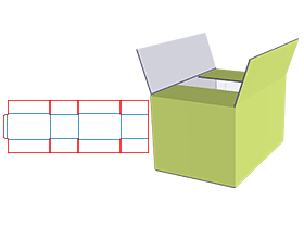 普箱,半盖箱