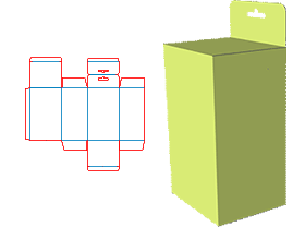 开窗,双插盒,挂钩,彩盒设计,电子产品包装设计,手机包装