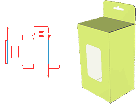 开窗,双插盒,挂钩,产品包装设计,促销品包装设计,电子产品包装