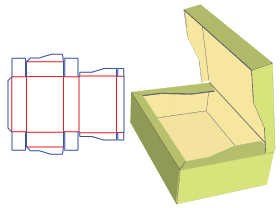 翻盖盒,飞机盒,食品包装设计,托盘纸盒,包装盒设计