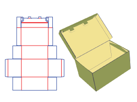 飞机盒,翻盖盒,鞋盒包装设计,