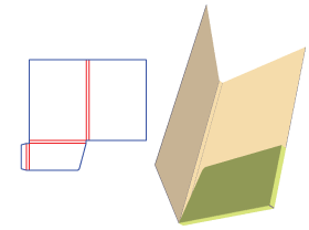 折卡,开口文件夹,包装设计要点